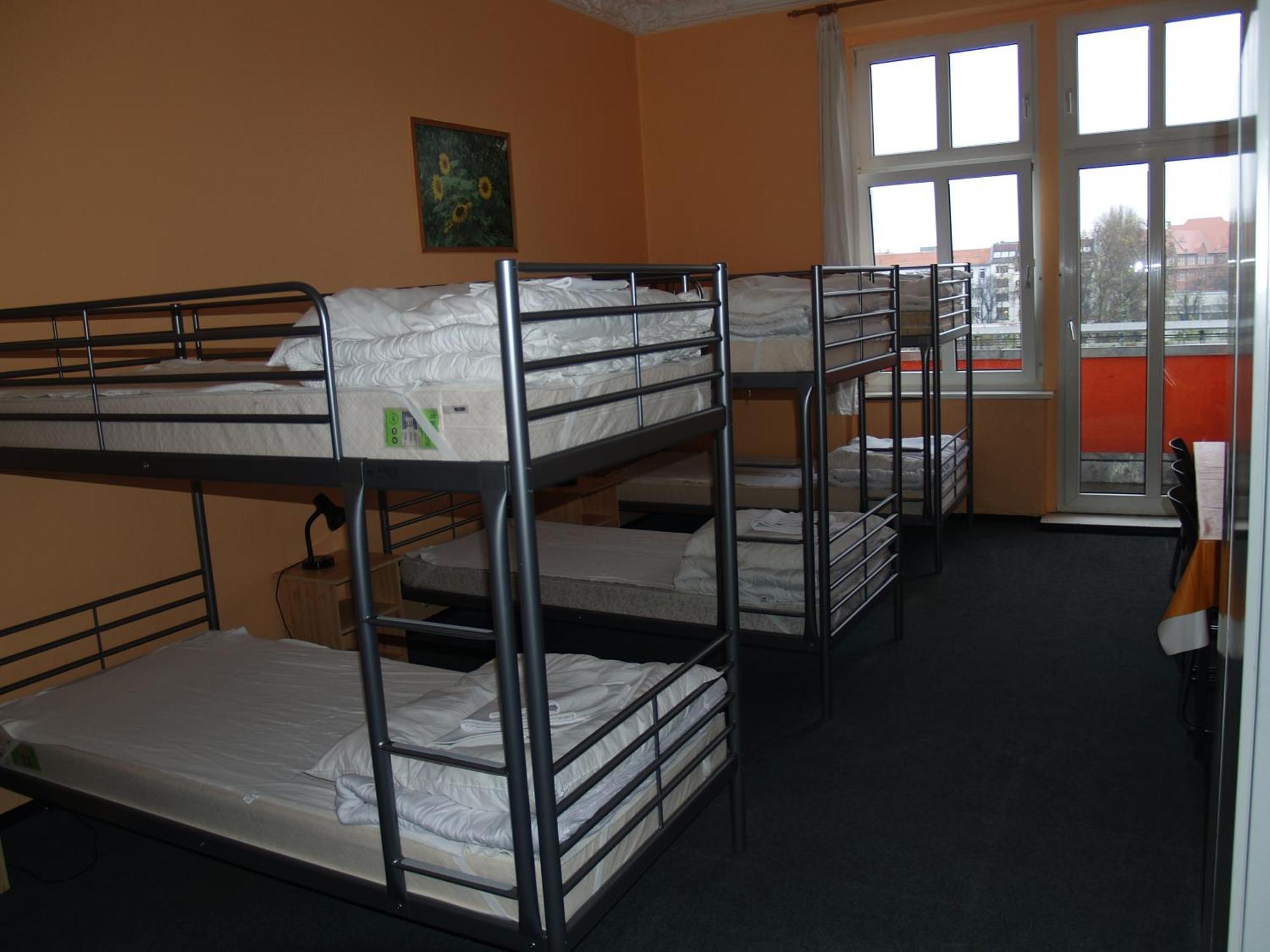 Single Bed 6-Bed Dormitory Room